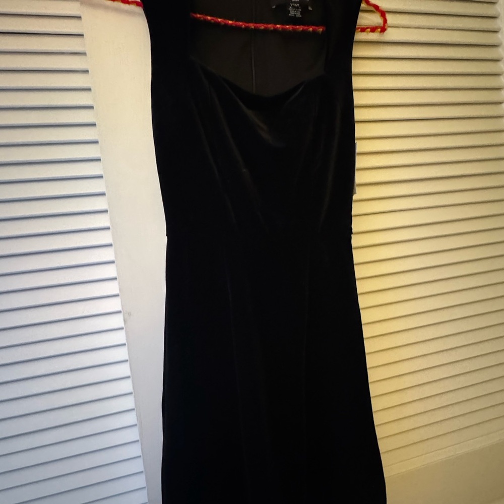 Velvet Square Neck Dress - image 6